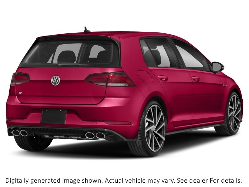 2018 Volkswagen Golf R 5-Door DSG Raspberry Red  Shot 93
