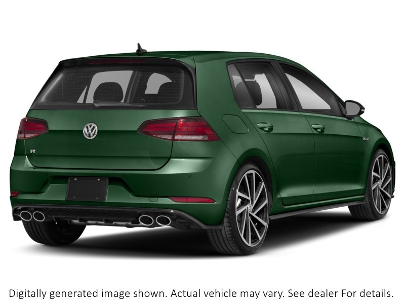 2018 Volkswagen Golf R 5-Door DSG Irish Green  Shot 115