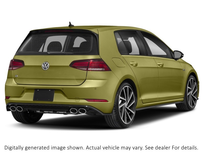 2018 Volkswagen Golf R 5-Door DSG Reseda Green  Shot 139