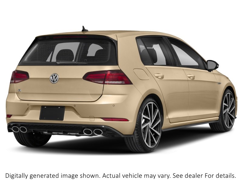 2018 Volkswagen Golf R 5-Door DSG Harvest Moon Beige  Shot 153