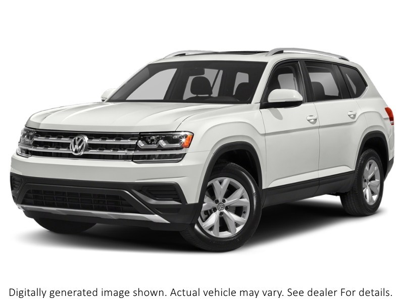 2019 Volkswagen Atlas Comfortline 3.6 Fsi 4Motion Pure White  Shot 4