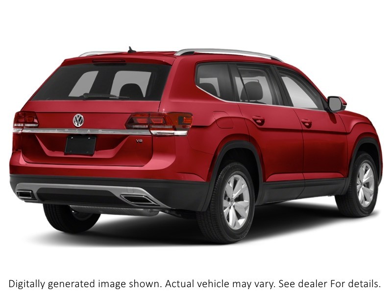2019 Volkswagen Atlas Comfortline 3.6 Fsi 4Motion Fortana Red Metallic  Shot 26