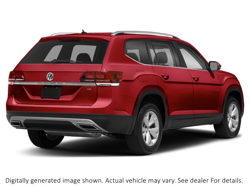 2019 Volkswagen Atlas Highline 3.6 Fsi 4Motion Fortana Red Metallic  Shot 18