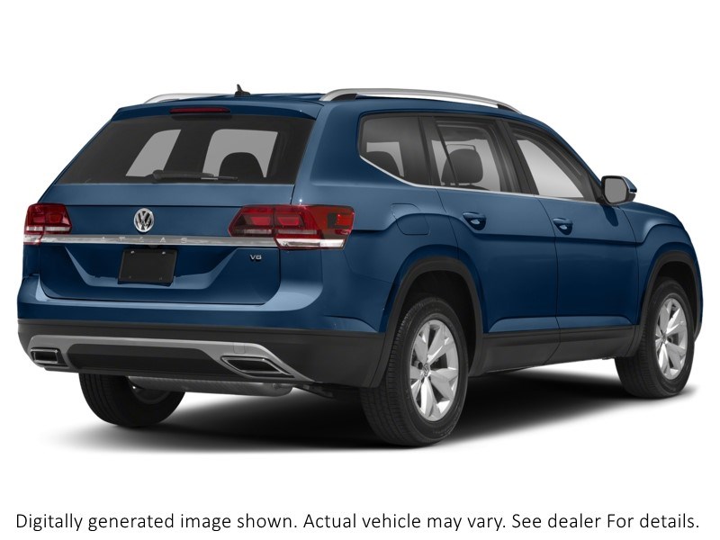 2019 Volkswagen Atlas Highline 3.6 Fsi 4Motion Tourmaline Blue Metallic  Shot 8