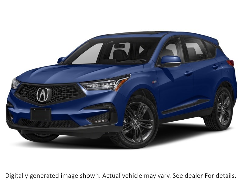 2021 Acura Rdx A-Spec AWD Apex Blue Pearl  Shot 4