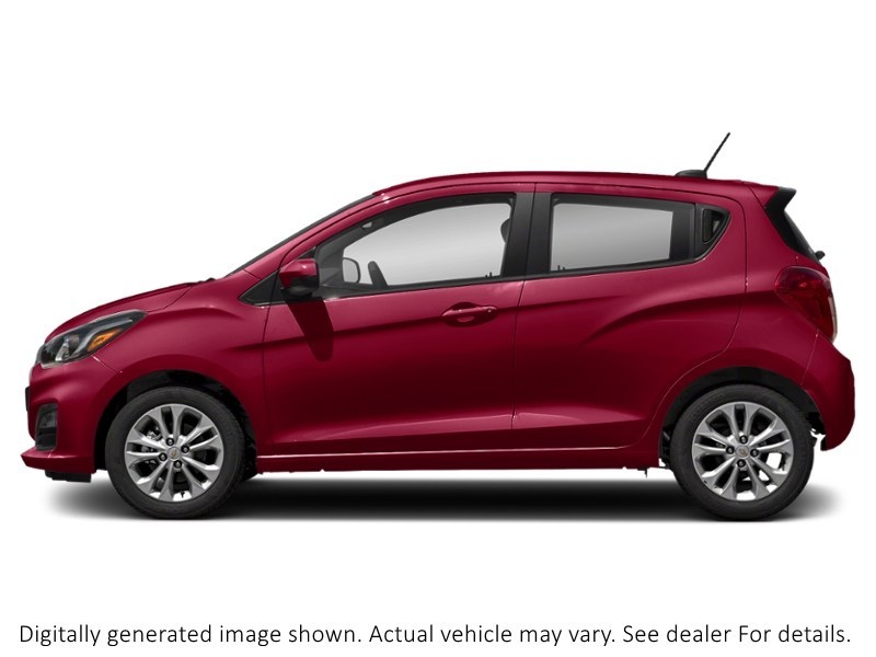 2019 Chevrolet Spark 4Dr Hb CVT LT W/1Lt Raspberry Metallic  Shot 45