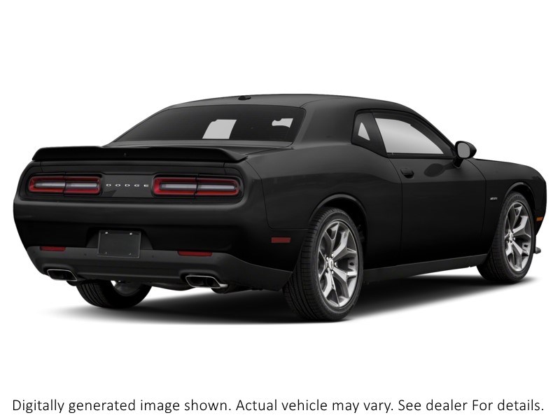 2020 Dodge Challenger R/T RWD Pitch Black  Shot 45