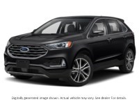 2019 FORD EDGE SEL AWD Agate Black  Shot 4