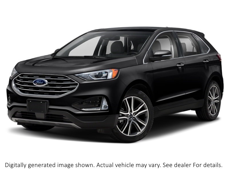 2020 Ford Edge Sel AWD Agate Black  Shot 8