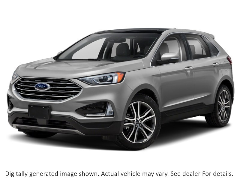 2019 Ford Edge Titanium AWD Ingot Silver Metallic  Shot 49