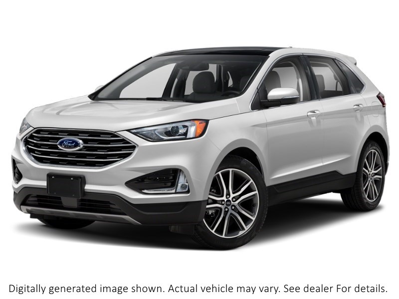 2020 Ford Edge Sel AWD Star White Metallic Tri-Coat  Shot 17