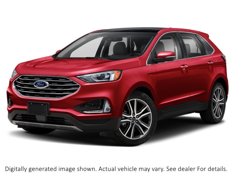 2020 Ford Edge Sel AWD Rapid Red Metallic Tinted Clearcoat  Shot 26