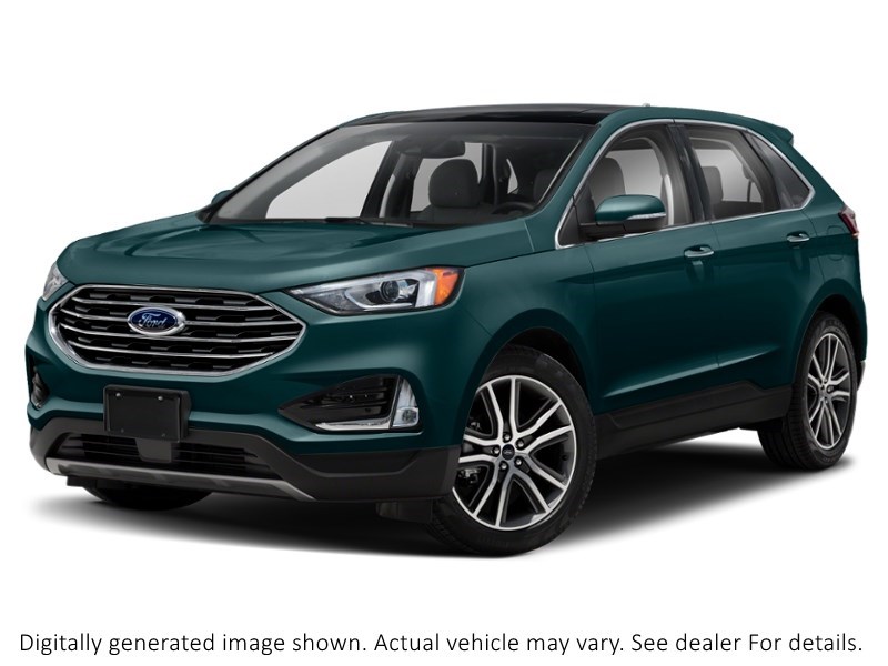 2020 Ford Edge Sel AWD Dark Persian Green Metallic  Shot 35