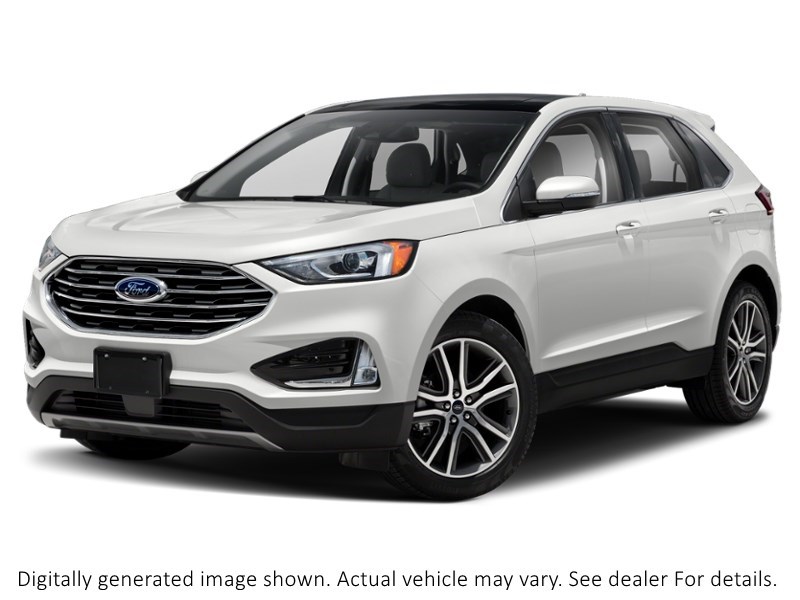 2020 Ford Edge Sel AWD Oxford White  Shot 50