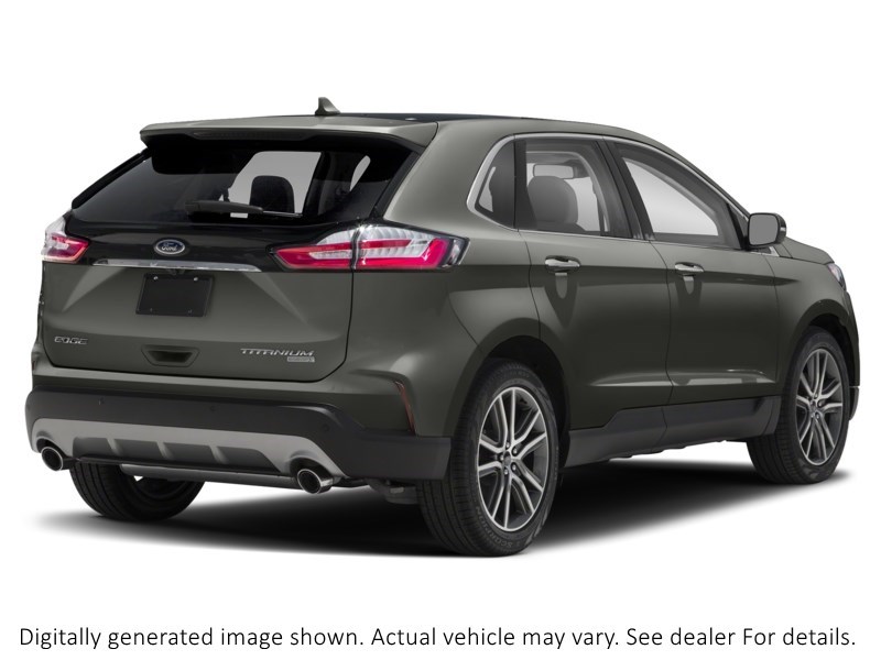2019 Ford Edge Titanium AWD Baltic Sea Green Metallic  Shot 12