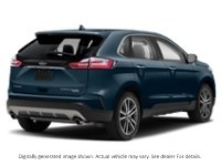 2019 Ford Edge Titanium AWD Blue Metallic  Shot 24