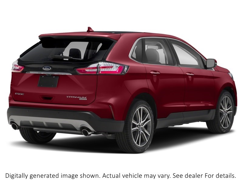 2019 Ford Edge Sel AWD Ruby Red Metallic Tinted Clearcoat  Shot 6