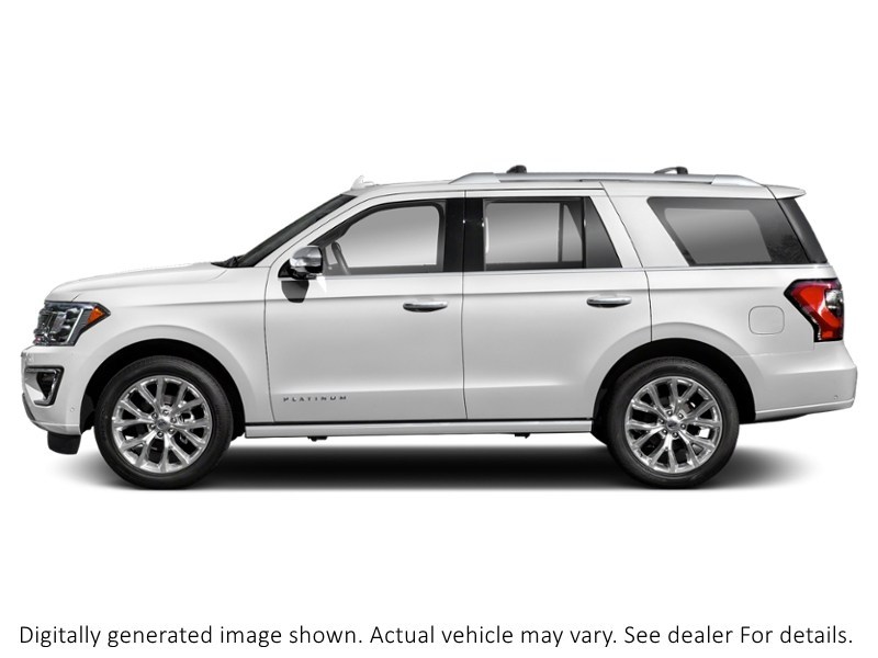 2020 Ford Expedition Platinum 4X4 Star White Platinum Metallic Tri-Coat  Shot 4