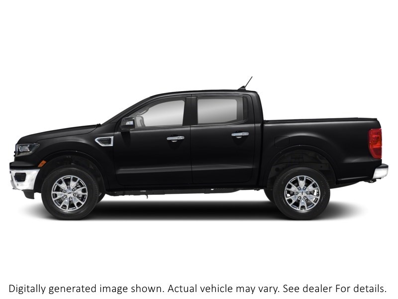 2019 Ford Ranger Lariat 4WD Supercrew 5' Box Shadow Black  Shot 5