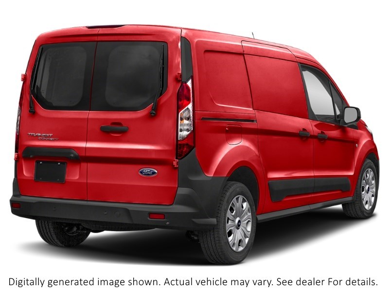 2022 Ford Transit Connect XLT W/Single Sliding Door Race Red  Shot 12