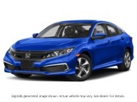 2020 Honda Civic LX CVT Aegean Blue Metallic  Shot 2