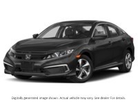 2019 Honda Civic LX CVT Crystal Black Pearl  Shot 1
