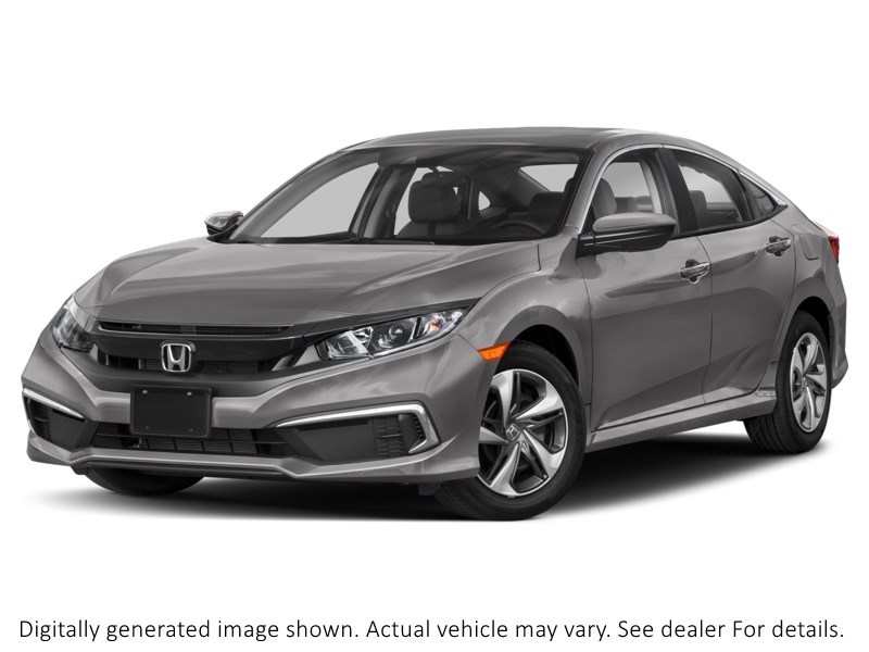 2020 Honda Civic LX CVT Lunar Silver Metallic  Shot 1
