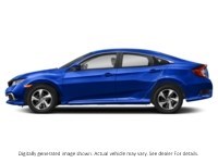 2020 Honda Civic LX CVT Aegean Blue Metallic  Shot 6