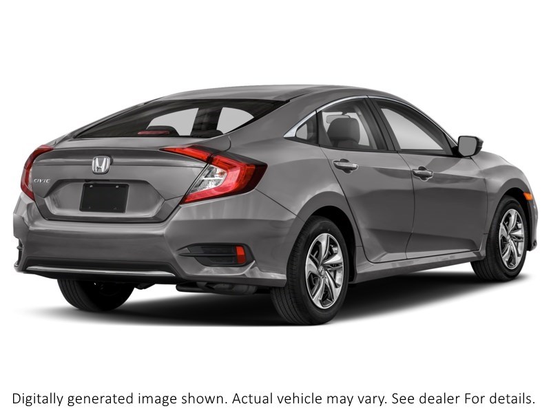 2020 Honda Civic LX CVT Lunar Silver Metallic  Shot 6