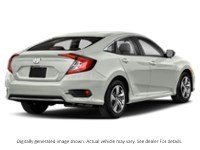 2019 Honda Civic Sedan LX CVT Platinum White Pearl  Shot 6
