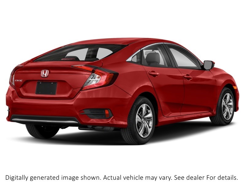 2020 Honda Civic LX CVT Rallye Red  Shot 27