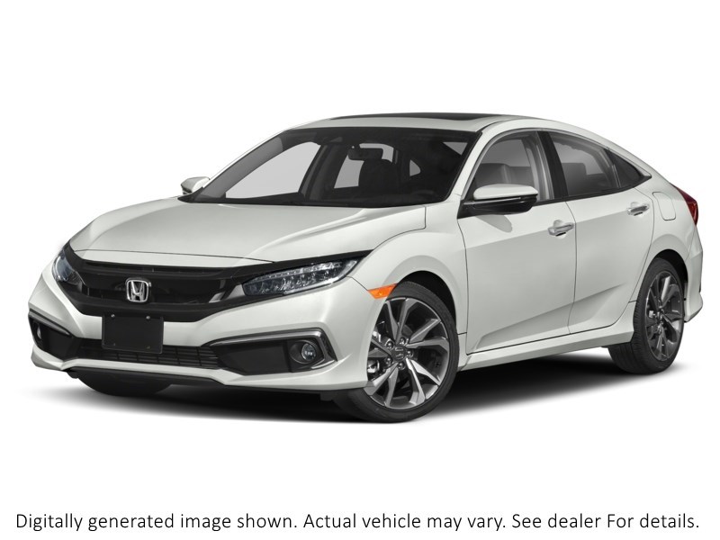 2019 Honda Civic Touring CVT Platinum White Pearl  Shot 1
