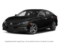 2021 Honda Civic Touring CVT Crystal Black Pearl  Shot 1