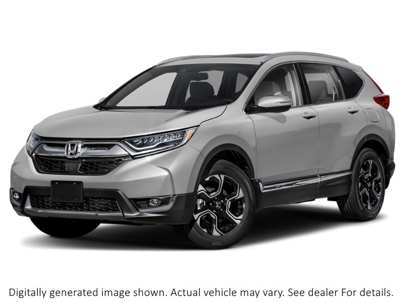 2019 Honda Cr-V Touring AWD Lunar Silver Metallic  Shot 1