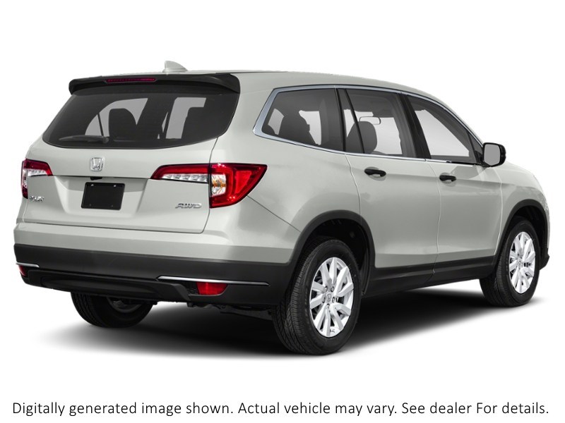 2020 Honda Pilot LX AWD Platinum White Pearl  Shot 2
