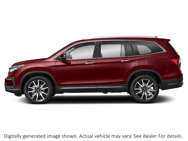 2019 Honda Pilot Touring 8-Passenger AWD Deep Scarlet Pearl  Shot 29
