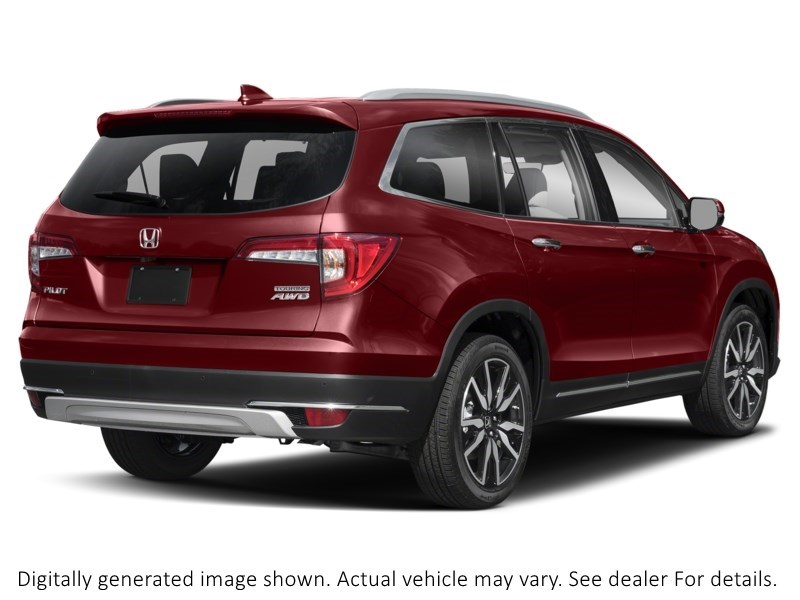 2019 Honda Pilot Touring 8-Passenger AWD Deep Scarlet Pearl  Shot 30