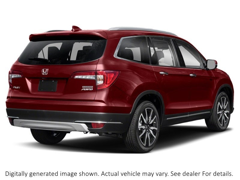 2019 Honda Pilot Touring 8-Passenger AWD Deep Scarlet Pearl  Shot 6