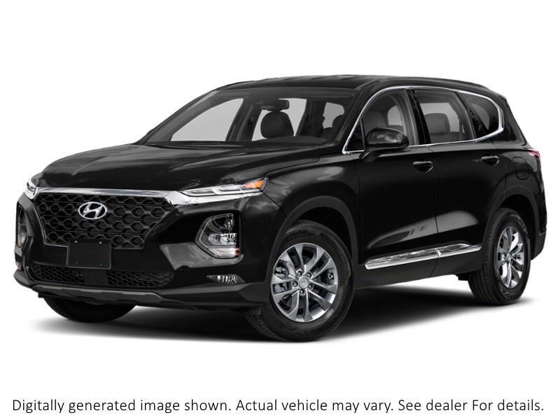 2019 Hyundai Santa Fe 2.0T Luxury AWD W/Dark Chrome Accent Twilight Black  Shot 4