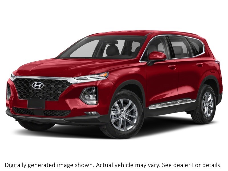 2019 Hyundai Santa Fe 2.4L Essential AWD W/Safety Package Scarlet Red  Shot 10