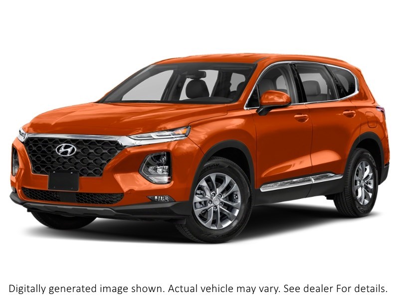 2019 Hyundai Santa Fe 2.0T Luxury AWD W/Dark Chrome Accent Lava Orange  Shot 47