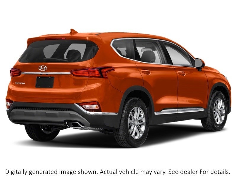 2019 Hyundai Santa Fe 2.0T Luxury AWD W/Dark Chrome Accent Lava Orange  Shot 49