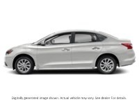 2019 Nissan Sentra SV CVT Aspen White Pearl  Shot 5