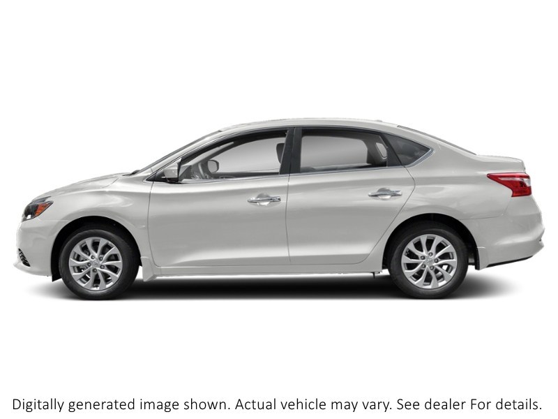 2019 Nissan Sentra SV CVT Aspen White Pearl  Shot 5