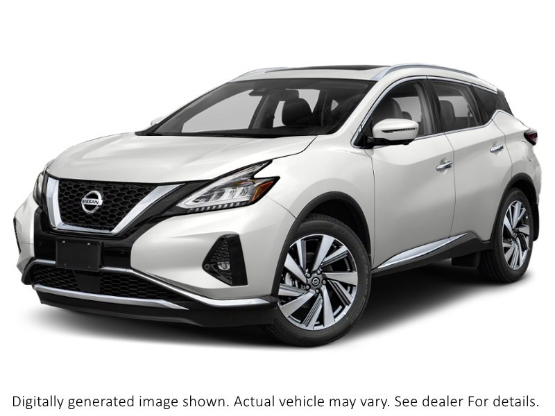 2022 Nissan Murano AWD Midnight Edition Pearl White Pearl Metallic  Shot 7