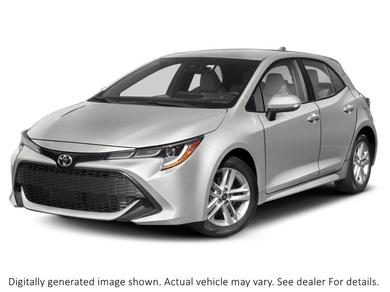 2019 Toyota Corolla Hatchback CVT Classic Silver Metallic  Shot 1