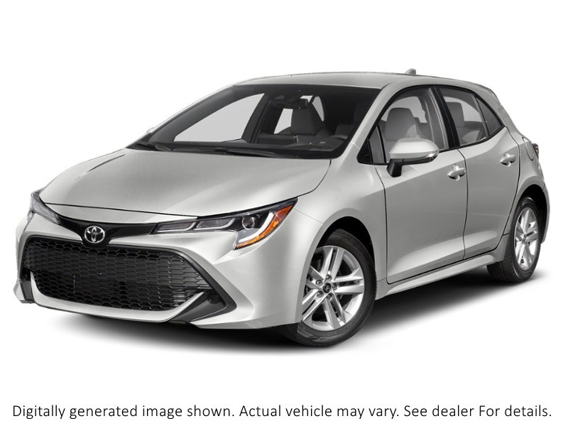 2019 Toyota Corolla Hatchback CVT Classic Silver Metallic  Shot 1