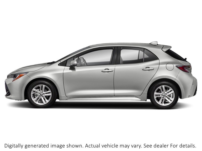 2019 Toyota Corolla Hatchback CVT Classic Silver Metallic  Shot 5