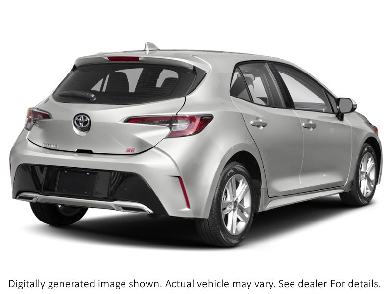 2019 Toyota Corolla Hatchback CVT Classic Silver Metallic  Shot 6