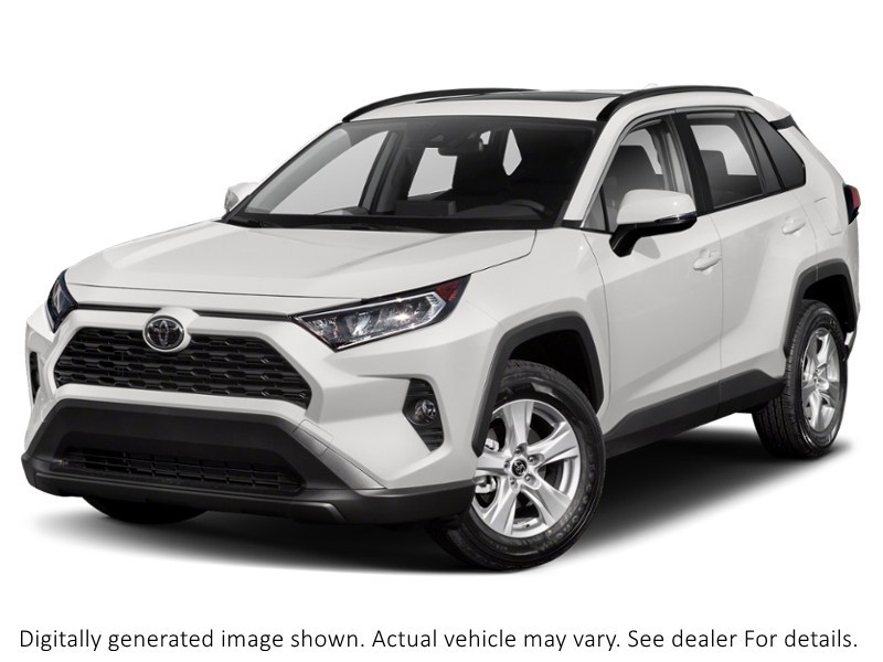 2020 Toyota Rav4 XLE AWD Super White  Shot 4
